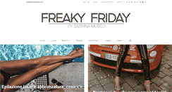 Desktop Screenshot of freakyfridayblog.com